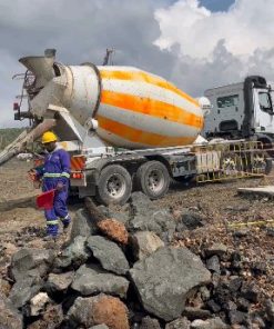 Self-Loading Concrete Mixer